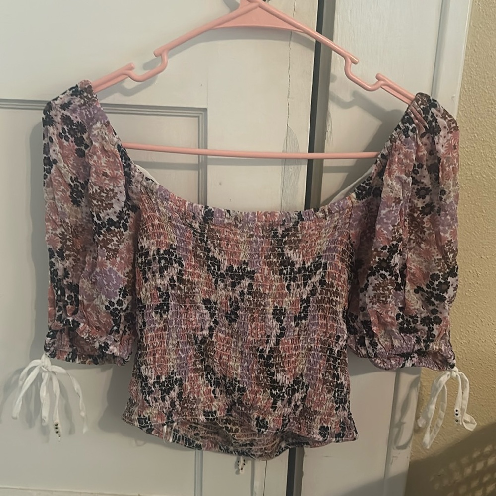 Free People floral top